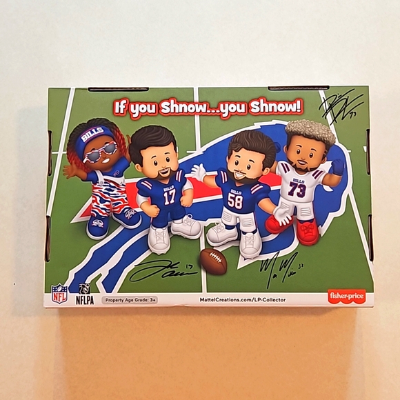 Buffalo Bills 2024 Little People Collector Set New - Picture 2 of 6